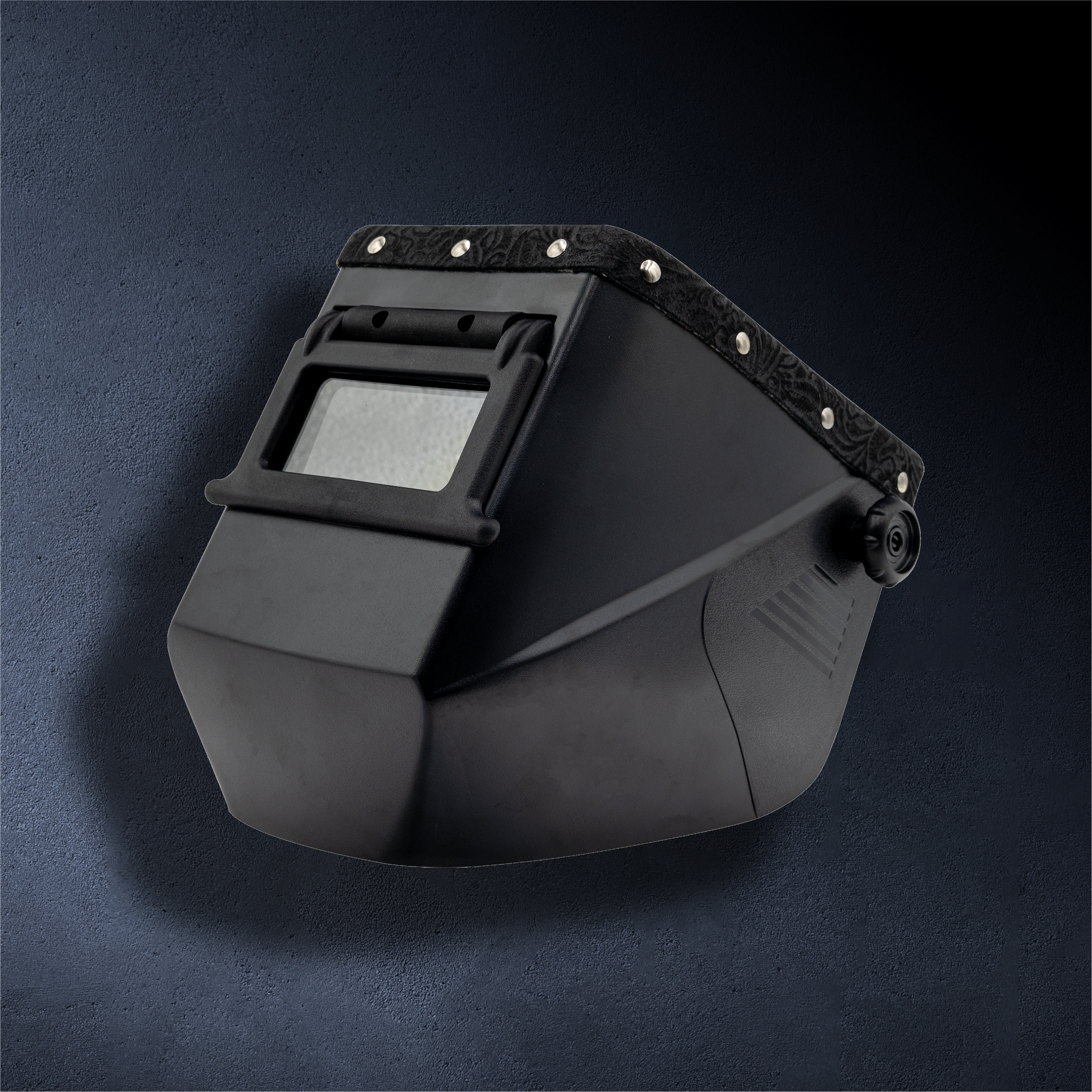 Jackson Safety HSL-2 Passive Welding Helmet – Lift Front with Outlaw Leather Trim (Black Floral)